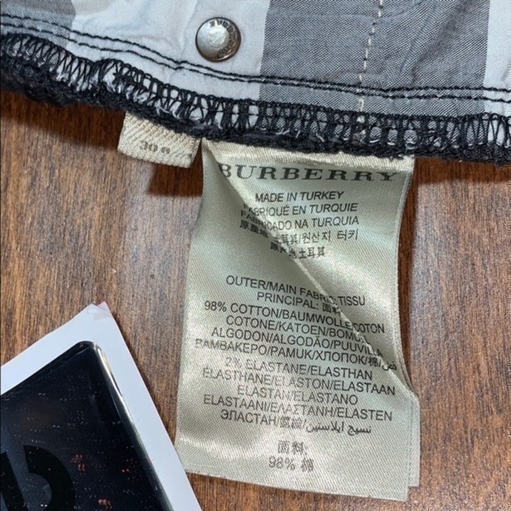 Burberry Embroidery Logo Black Skinny Jeans ♞ Hampstead Stack Burberrys Knight - Picture 5 of 7